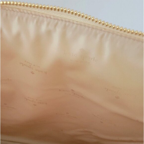 S Kate Spade NYC Big Apple Taxi Laptop Sleeve 15 Notebook KJ061 Meringue White - Picture 7 of 8